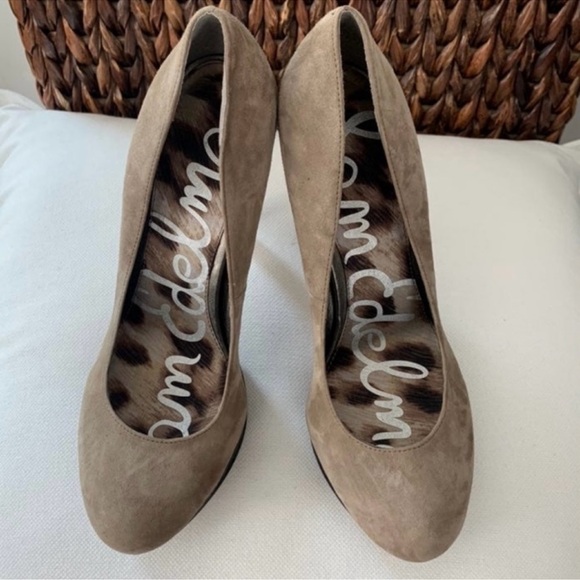 Sam Edelman Suede stilletto Pumps shoes Size-9 EC - Picture 6 of 6